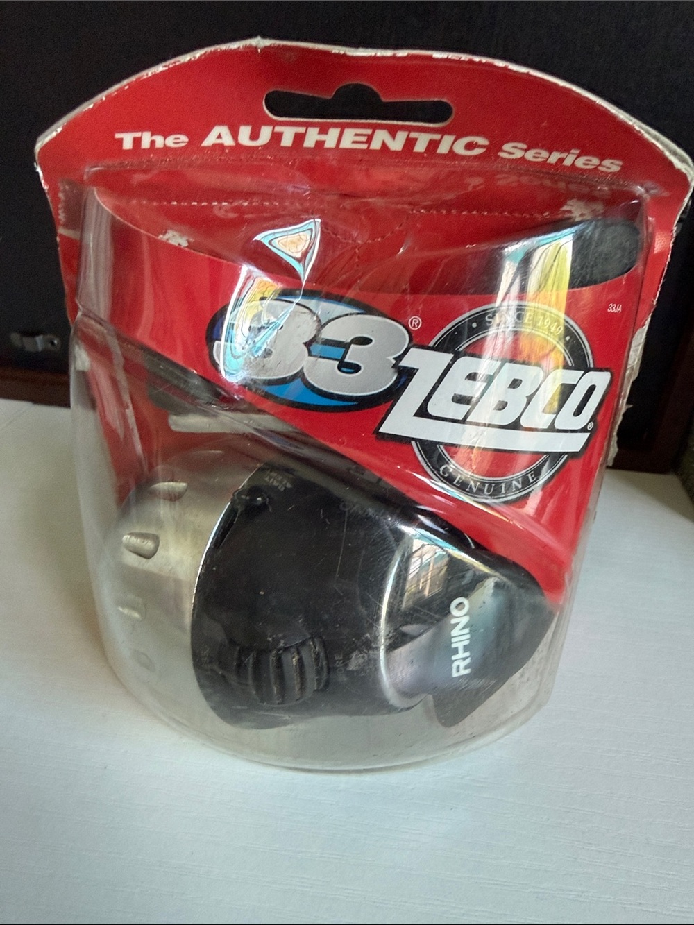 Zebco 33 authentic series, rhino fishing reel